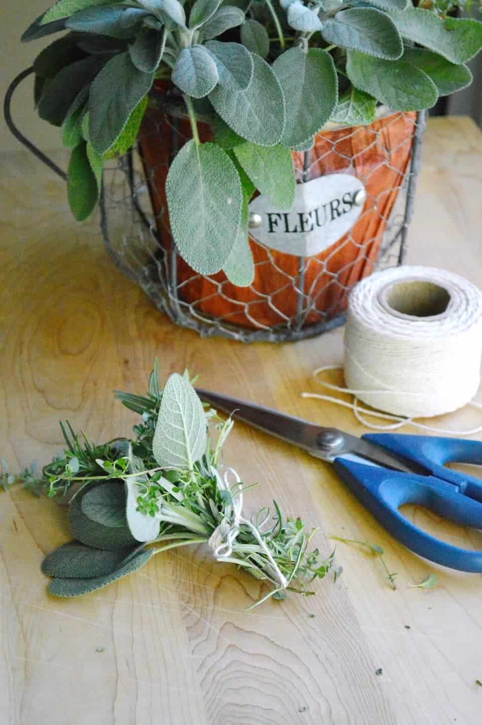 How To Make Bouquet Garni - Homegrown Herb Garden